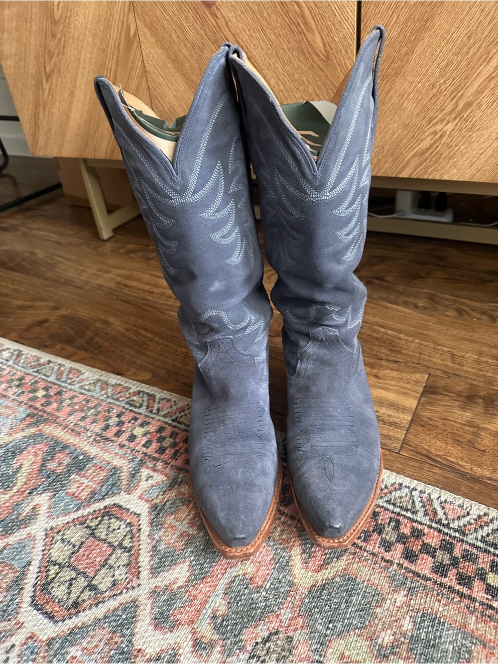 Tecovas Annie women’s 11 in Indigo Suede